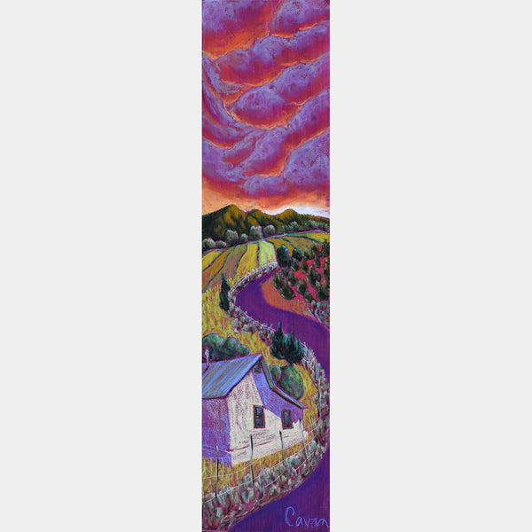 A Summer Sunset | 6” x 24”