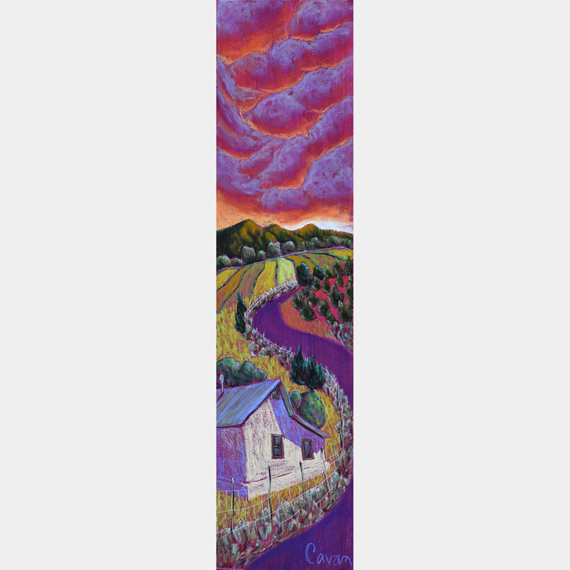 A Summer Sunset | 6” x 24”