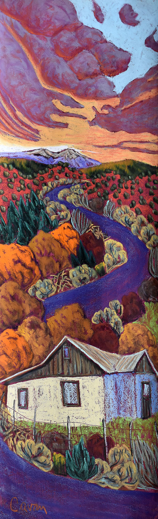 Dazzling Dusk | 7” x 23”