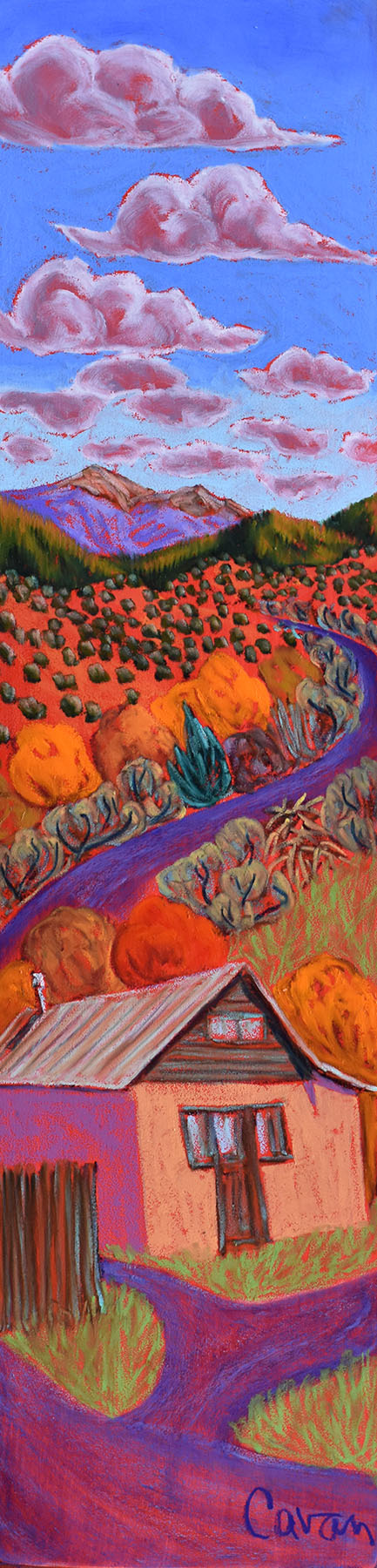 Espanola Afternoon | 6” x 24”