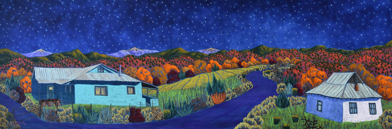 Finding Bright In The Night I 20” x 60”