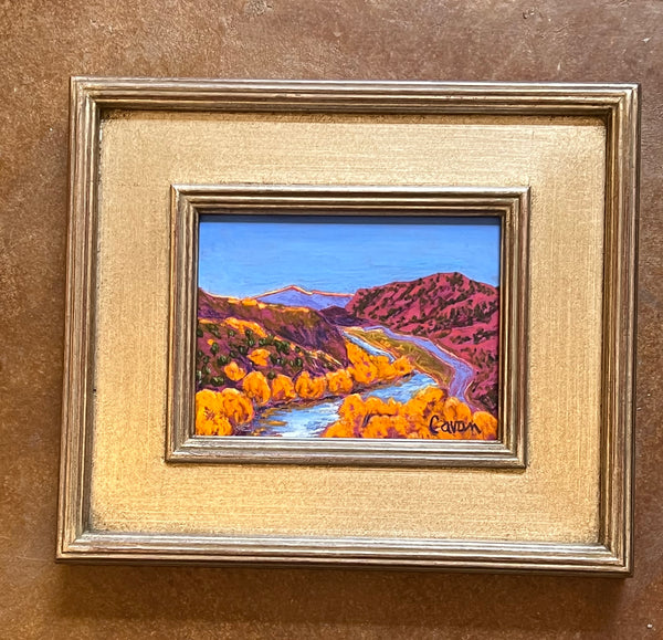 The River Bend, Again| 6” x 8”