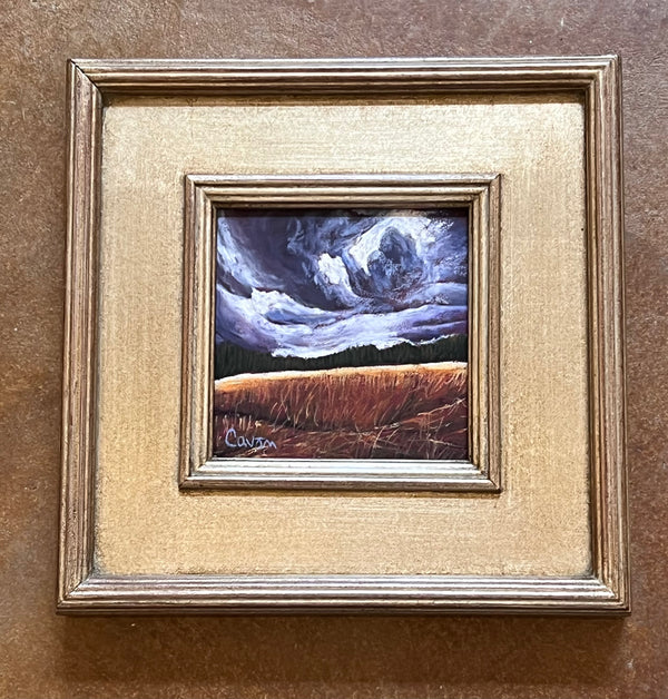 Storm's A Comin' | 6” x 6”