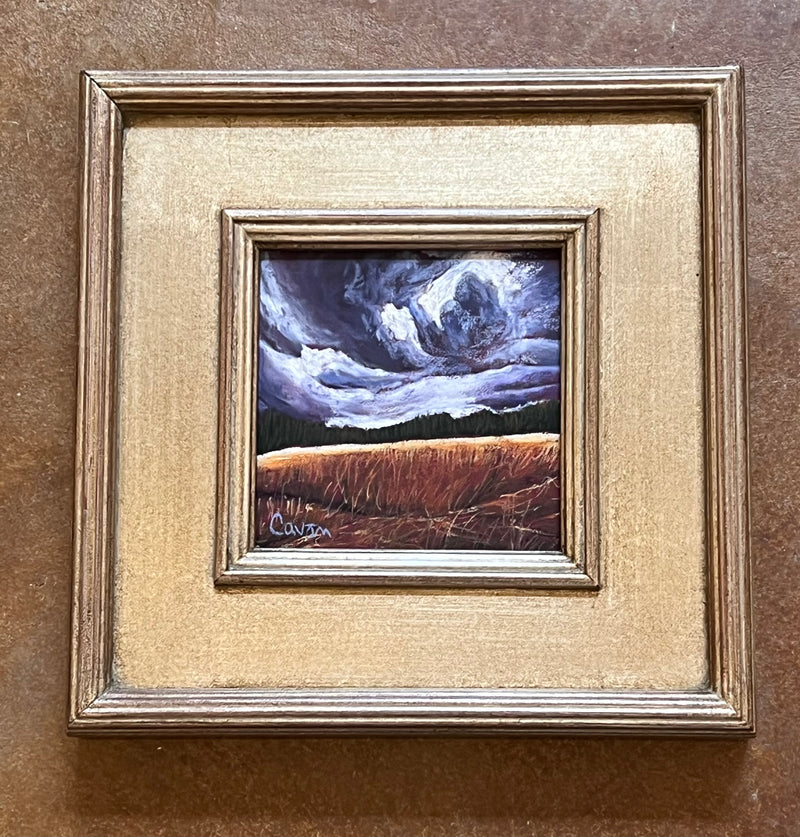 Storm's A Comin' | 6” x 6”