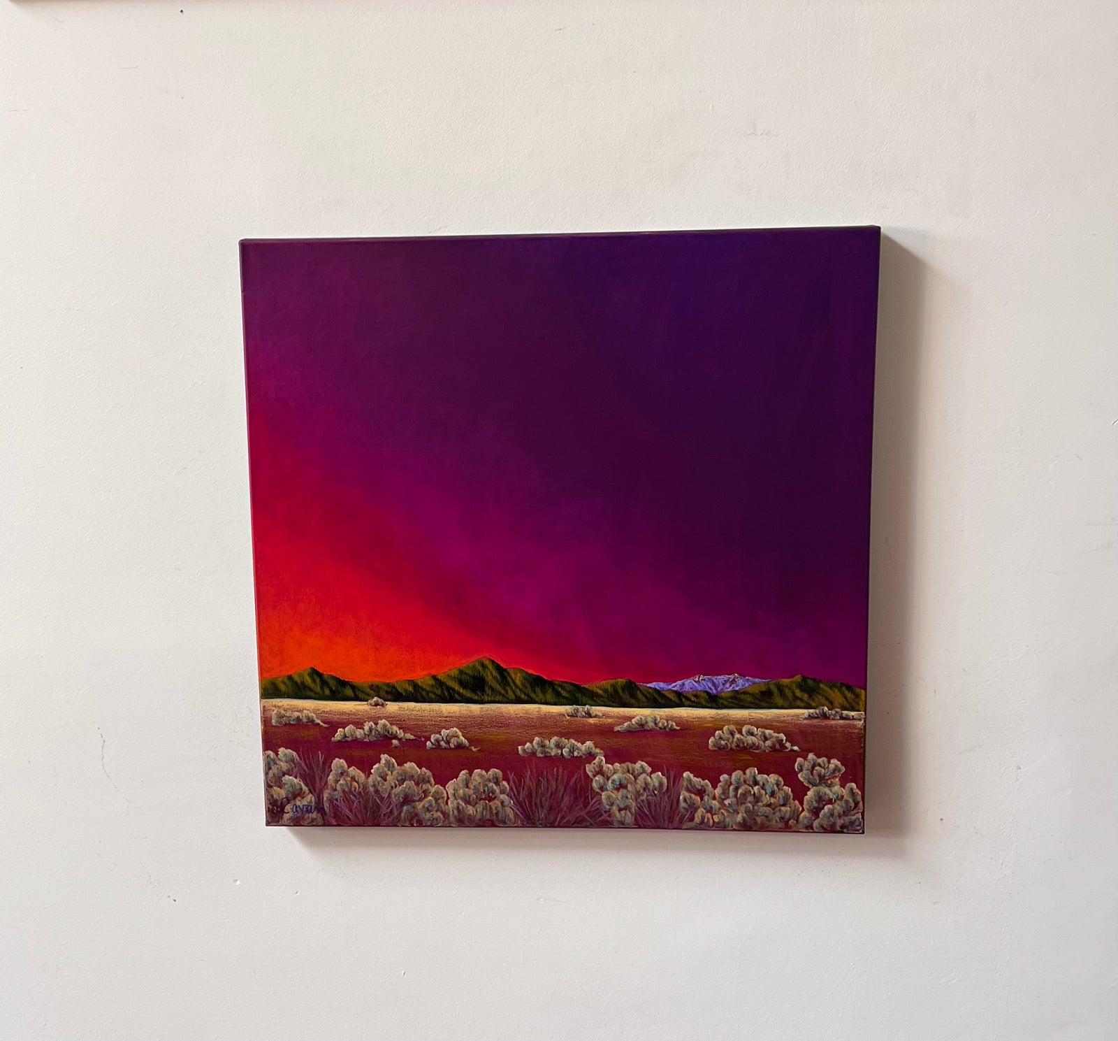 Jennifer Baer パステル画 parallels #91 Joyful oil pastel drawings by Jennifer Cavan