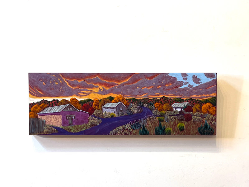 For The Dimming Of The Day | 12” x 36”