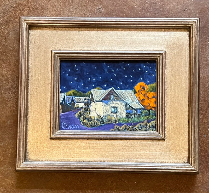 Truchas At Night  | 6” x 8”