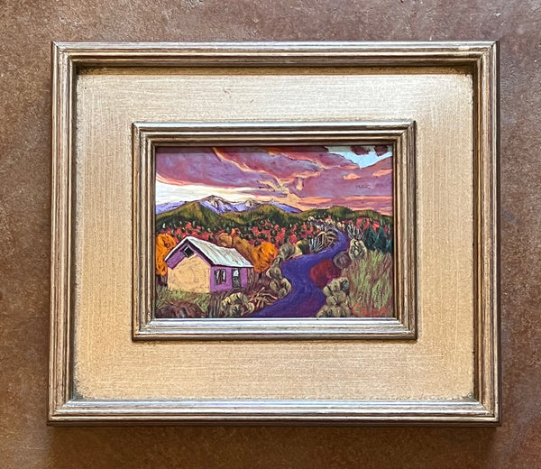 Sunset In Ocate | 6” x 8”