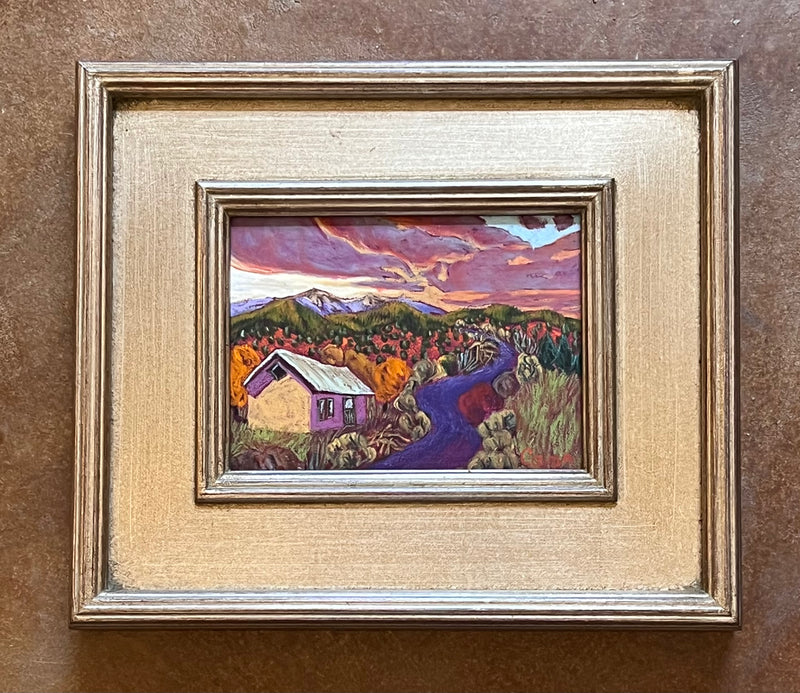 Sunset In Ocate | 6” x 8”
