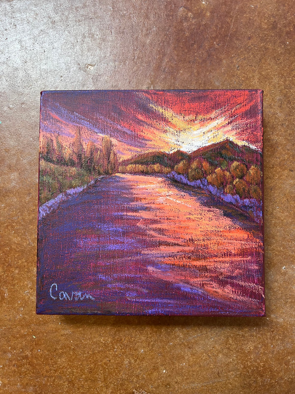 Reflections | 8” x 8”