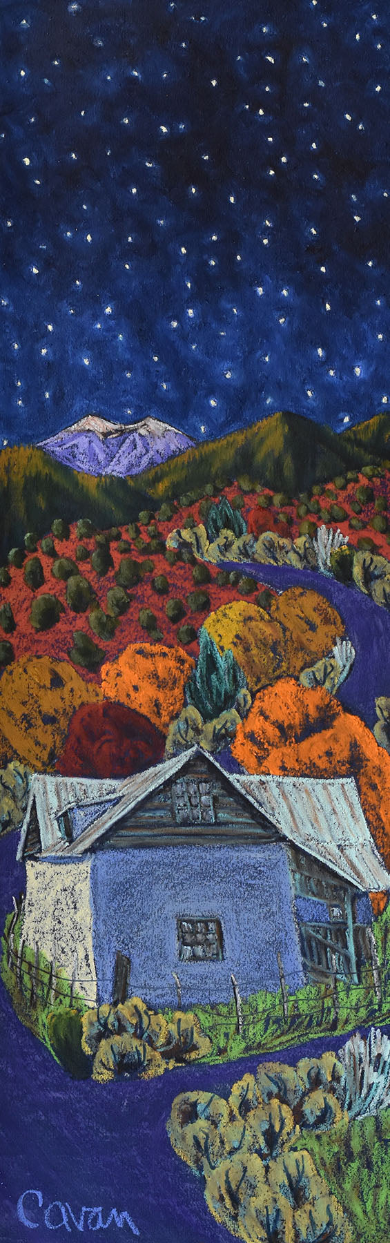 Midnight In Truchas | 7” x 23”
