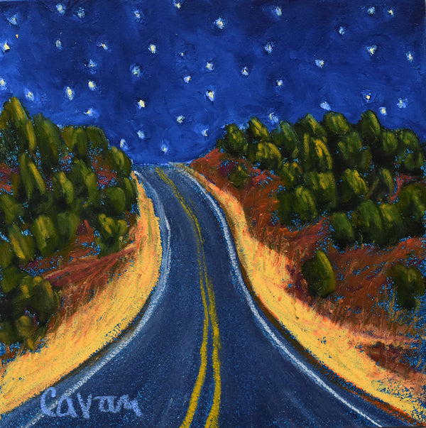 Miles To Go | 6” x 6”