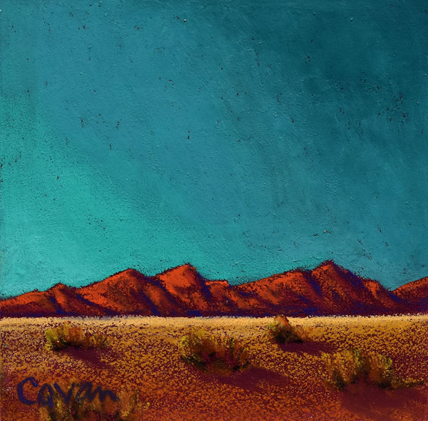 Mountain Glow  | 6” x 6”