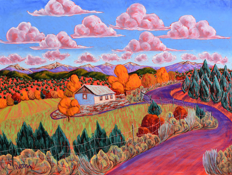 Sunny In Ojo Sarco | 18” x 24”