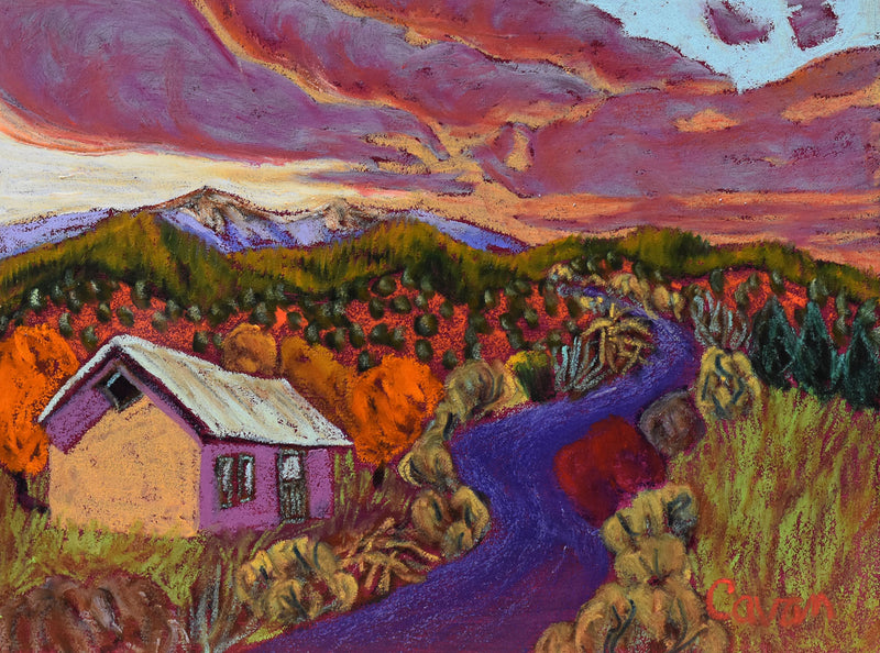 Sunset In Ocate | 6” x 8”