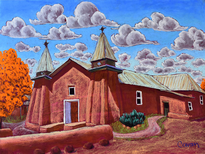 The Old Church Corrales | 18” x 24”