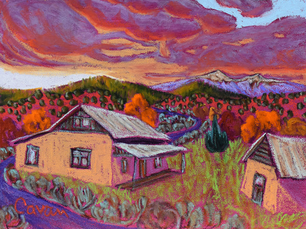 The Setting Sun | 6” x 8”