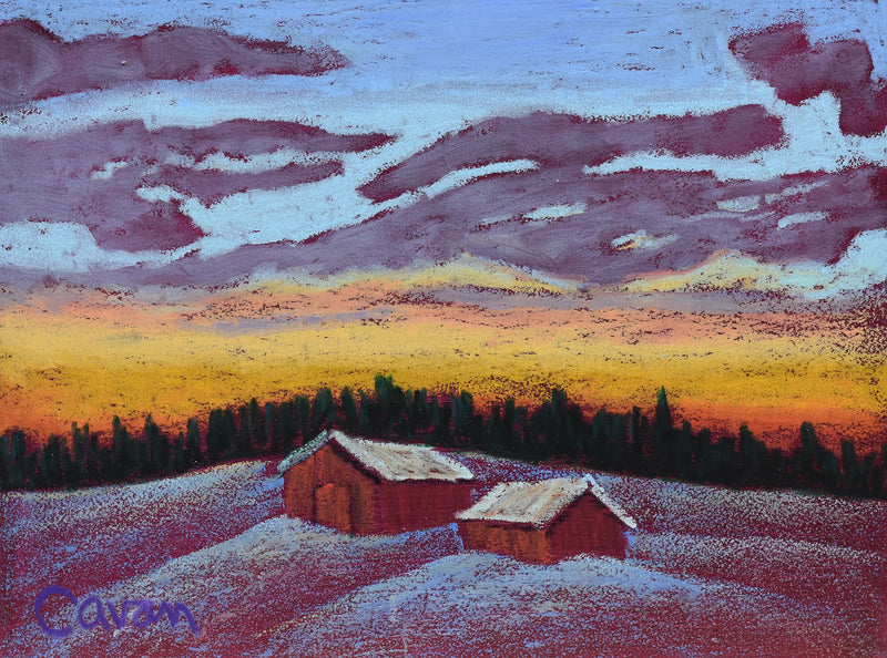 Winter's Cloak | 6” x 8”