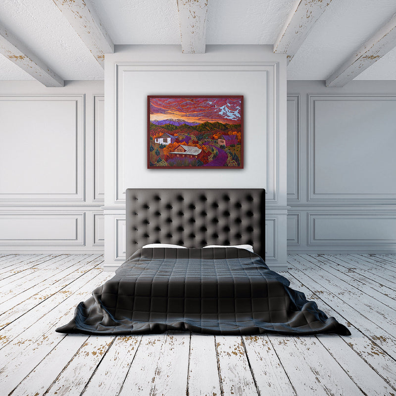 Towards Pilar | 36” x 48”