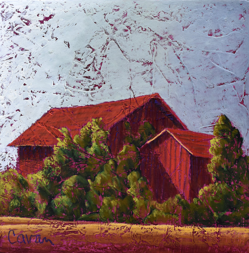For The Love Of Barns | 12” x 12”
