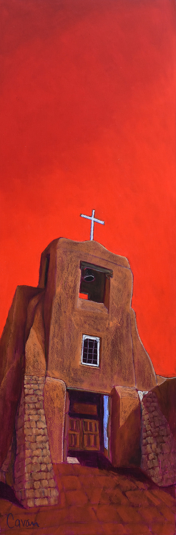 San Miguel Mission | 12” x 36”