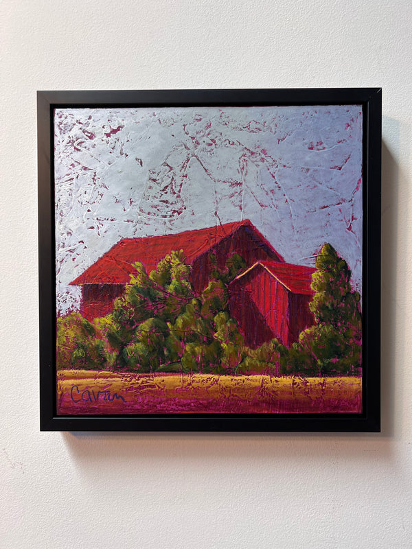 For The Love Of Barns | 12” x 12”